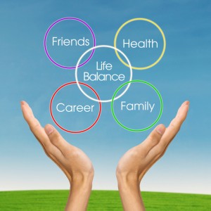 Life balance concept